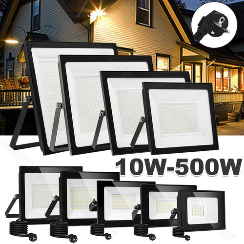 10w 500w led - led, strahler