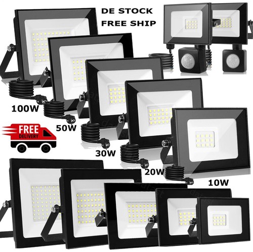 10w 500w led fluter flutlicht - 10w-500w,