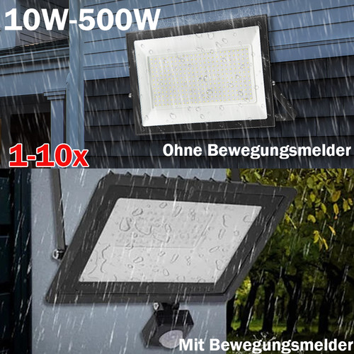 10x led strahler fluter - strahler,